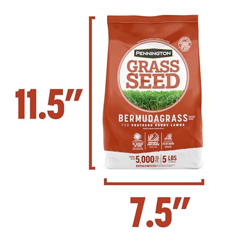 Pennington Bermudagrass Southern Grass Seeds for Lawn, 5 lb - size: 5 LB
