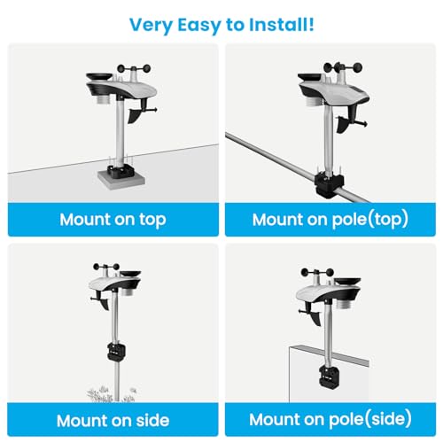 Wireless Weather Station with 7 Day Forecast and Wireless Sensors