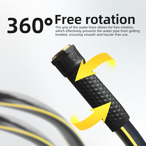 100 ft 5/8” Heavy Duty Garden Hose, Solution4Patio, Male to Female Fittings - size: 5/8 in. x 100 ft.