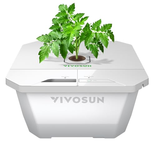 VIVOSUN VGrow DWC Hydroponics System Kit, Only for VGrow Smart Grow Box, Not Compatible with E42A/E42A+/A22/A10,Not Used in Grow Tent, 4-Gallon with Air Stones & Rapid Rooters