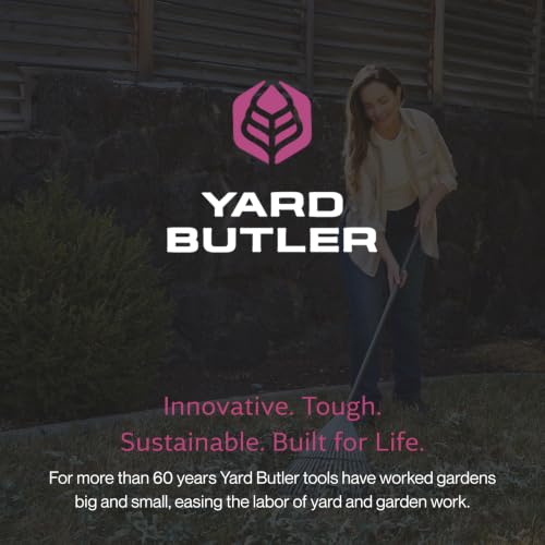 Yard Butler World's Greatest Leaf Rake, Durable Steel Design ILT-20 - size: 18" Leaf Rake