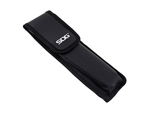 SOG Folding Camping Saw 8.25" Black Powder Coated Blade Soft Grip TRP Handle Black