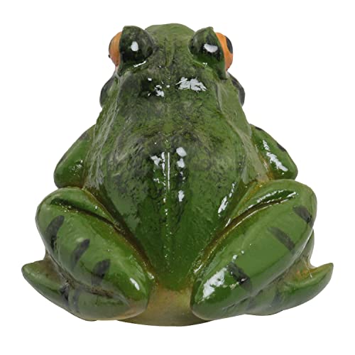 2pcs Resin Simulation Frog Statue Animal Sculpture 6.5x5.5x3.8cm for Home Garden Backyard Outdoor Decoration
