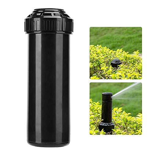Buried Irrigation Sprinkler with Built-in Filter, Auto Lifting, 25-360 Degree Adjustment, DN20 G3/4 Female Thread, 4-12m Range, Engineering Plastics