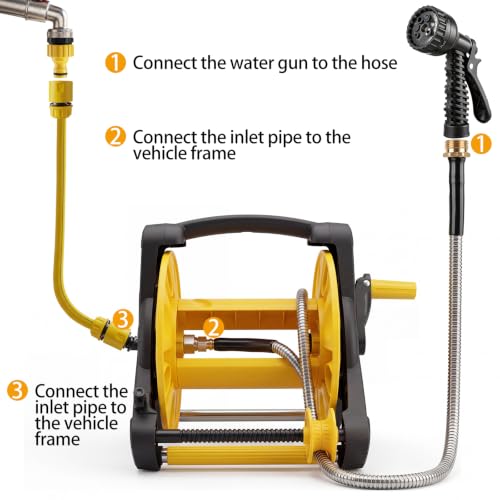 100ft Metal Garden Hose