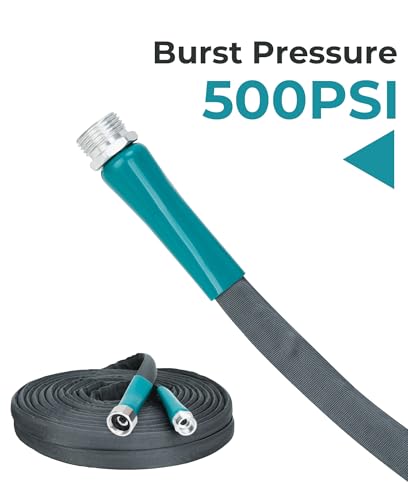 Lightweight Garden Hose 25 ft, Water Hose for Outdoor, Kink-Free, Ultra Flexible, Burst-Resistant, Heavy Duty for Lawn, Garden, 5/8 inch