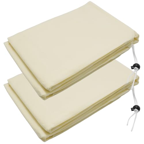 2Pcs Plant Covers Freeze Protection - color: Beige