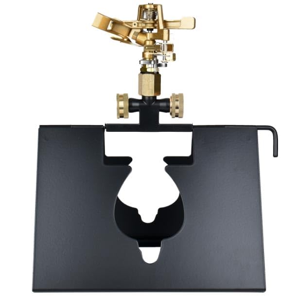 Roof Sprinkler for Wildfire Embers, Ember Defense System with 3,300 Sq. Ft. Coverage, Compact Roof-Mounted Fire Protection