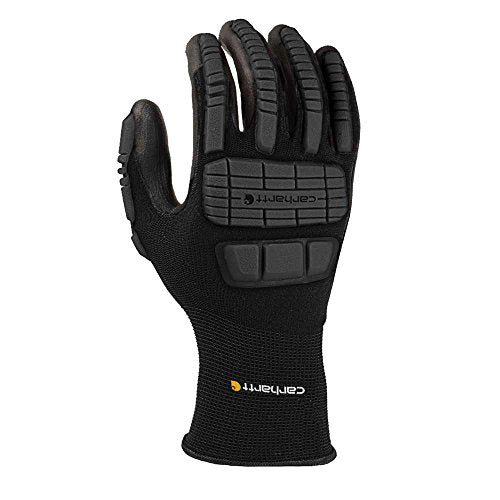 Carhartt Men's A694 Impact Hybrid Glove - color: Black, size: X-Large