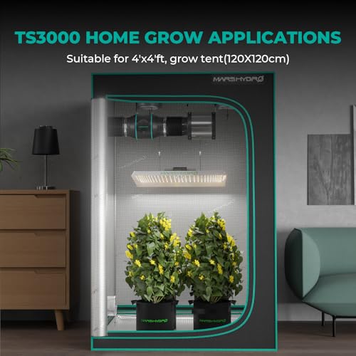MARS HYDRO 420W TS3000 Led Grow Lights for Indoor Plants - size: 26.5" × 21.9"