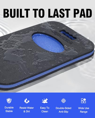 Mechanic Kneeling Pad, Foam Knee Pad Cushion, 18.7"x12"x1.1" - size: 18.7in Length-Unfoldable