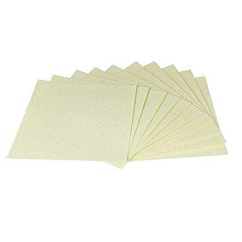 Handy Pantry Micro-Mats Hydroponic Grow Pads - for Organic Production - 25 Pack - Plant & Seed Germination: Wheatgrass, Microgreens, More - for 10x10 Trays