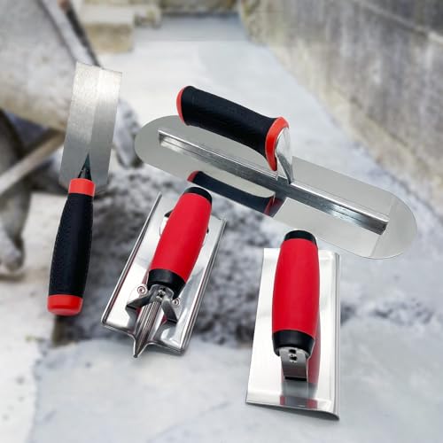 Concrete Tools 4pcs Set - size: Concrete Tools Set