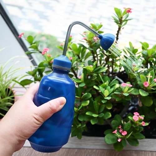 Watering Can for Seedlings, 15oz/0.45l (Blue) - color: Blue