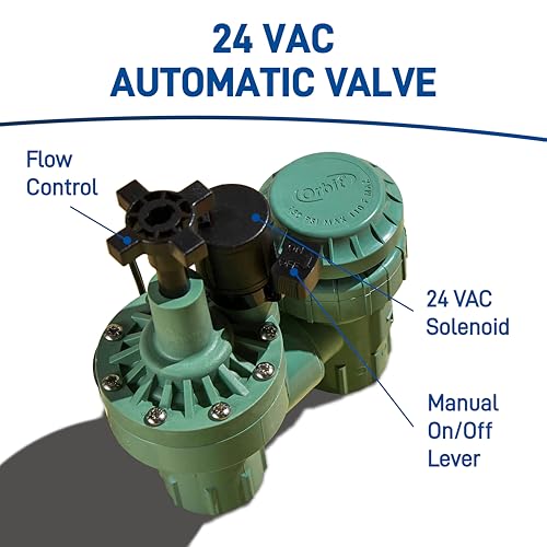 Orbit 57604 1-Inch FPT 100 Series Automatic Anti-Siphon Valve with Flow Control and 3/4-Inch Reducer - size: 1 Pack 1 Inch FPT 100 Series with 3/4 Inch Reducer, style: 100-series