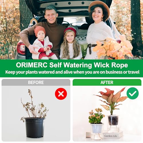 ORIMERC 10 Pack 3 inch Hydroponic Net Pots with Self Watering Wick, Clay Pebbles, Plant Labels Mesh Baskets for Indoor Garden, Aquaponics, Orchids, Herbs, Vegetable, Seed Starting, Mason Jar Insert - size: 3 inch-10 Pack