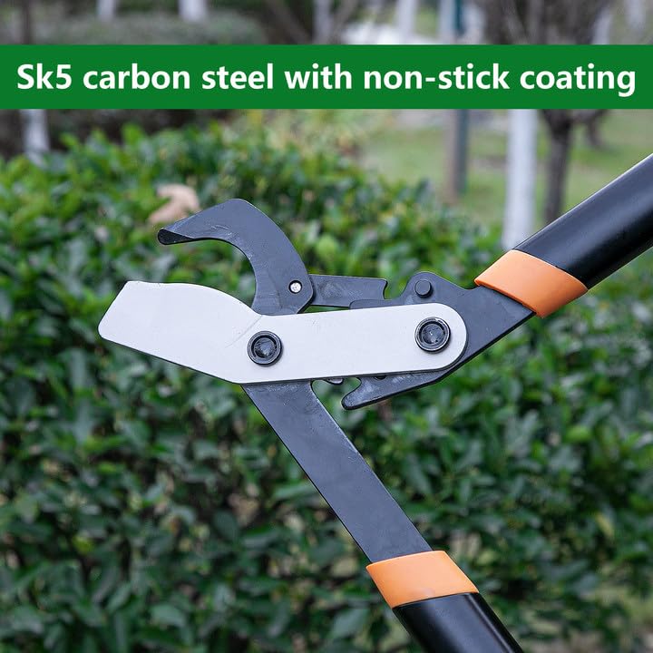 Adnee 3 Pcs SK5 Steel Lopper Replacement Blade-Bypass Lopper Blade for Tree Trimming-Replacement Blades Garden Tools Fit for PowerGear2 - color: 3 Pcs-silver
