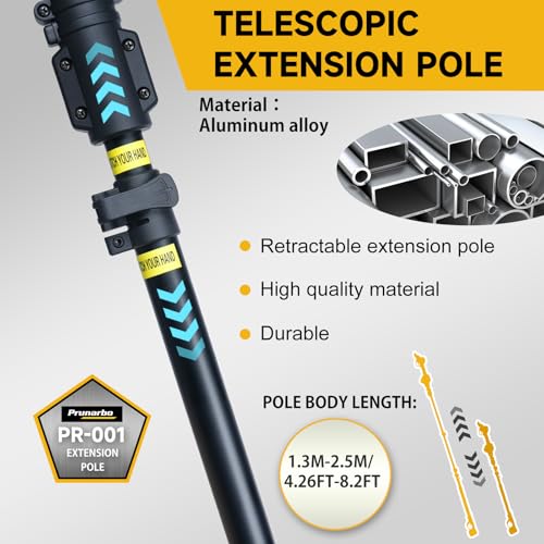 Telescopic Extension Pole for E-Series Pruners & Chainsaw - style: PR-001-Pole