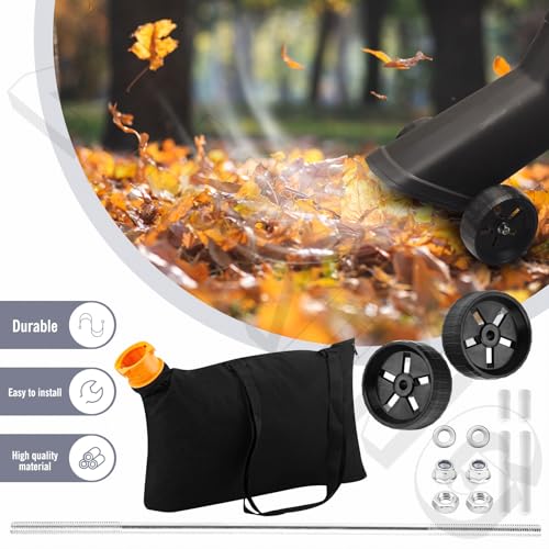 50026858 Trivac Leaf Collection Bag kit for Worx WG509 3-in-1 Leaf Blower