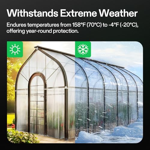 VIVOSUN Greenhouse Repair Tape, 6.3 mil 3" x 108' Heavy Duty Plastic Tape - size: 3”x108’