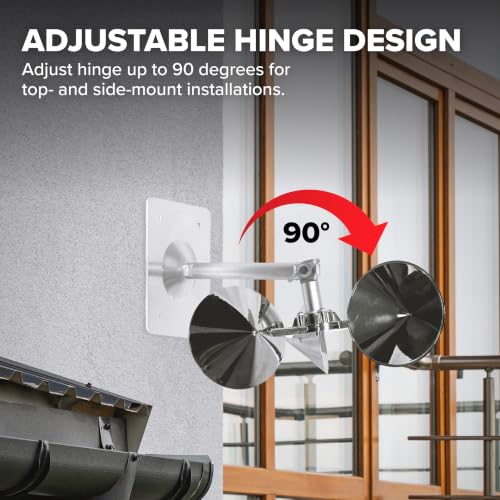 Bird B Gone Reflect-a-Bird, Wind-Powered Reflective Spinning Scare Device