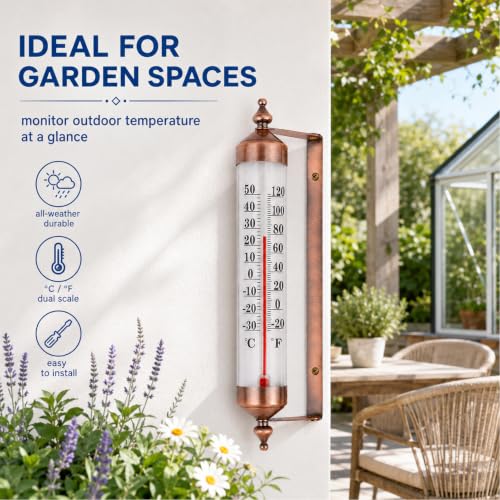Outdoor Thermometer Waterproof,Outside Thermometer