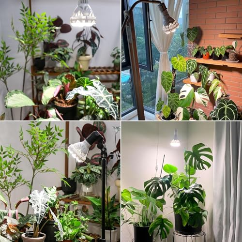 SANSI Dimmable Grow Light Bulb Full Spectrum, High PPFD 30W Grow Bulb - size: PPFD 260