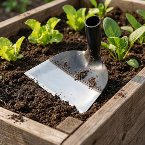 DOITOOL Garden Hoe Head, Hand Hoe Heads Replacement, Agriculture Digging Hoe Gardening Tool for Weeding Garden Planting Loosen (Without Handle)