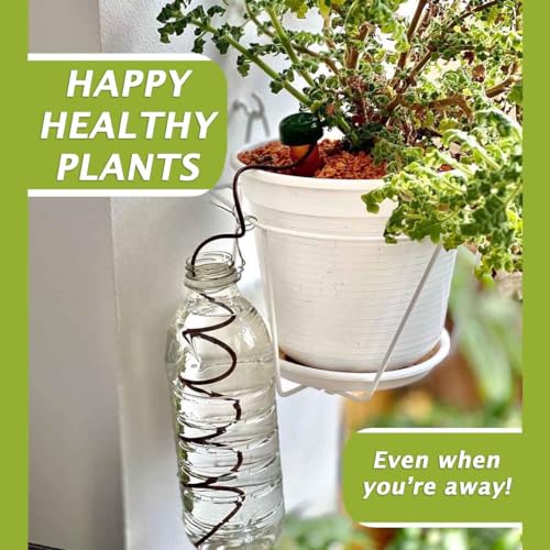 Blumat Classic Self-Watering Stakes - Prevents Overwatering and Underwatering for Healthy Growth While You are Away - Ideal for Indoor Plant Watering, 15 Pack, wo Adapter - size: 15 Pack without Adapter