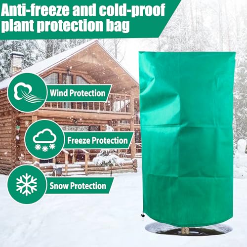 2 Pack Plant Covers Freeze Protection, 84"X72" Frost Blankets for Winter - size: 2PCS-84" X 72"