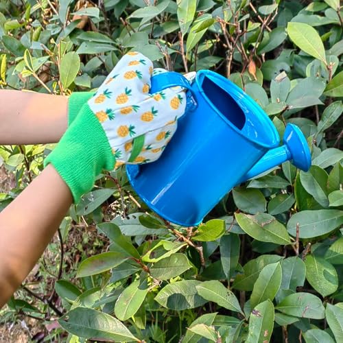 Gardening Gloves for Kids,Toddler,Children,Gift,Cute Pattern,Age3-8 - color: 4 Pairs Per Pack, size: Medium