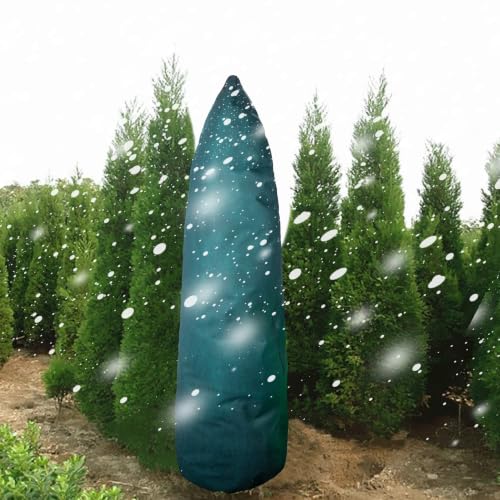 Zip A Tree Plant Cover Freeze Protection, Winter Plant Protector Bag - color: M Size-A Style