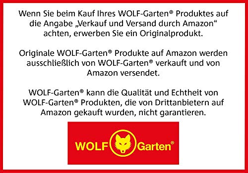 Wolf-Garten RSEN Anvil Secateurs, Red, 39.5x7.84x3 cm