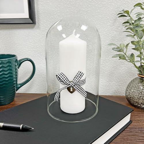 Plymor 4" x 7" Glass Display Dome Cloche (no Base) - color: No Base