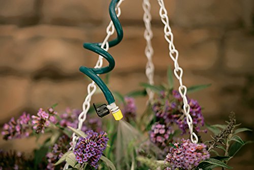 Orbit 56318 Hanging Basket Drip Irrigation Drip Watering Kit with 1-Outlet Digital Hose Faucet Sprinkler Timer - size: 1 pack, style: Traditional Timer