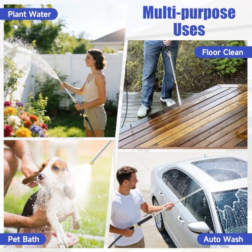 High Pressure Power Washer Wand, Hydro Jet Nozzle for Garden Hose