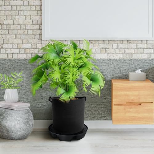 Self-Watering Fabric Pot Base for Indoor Plants, Auto Watering Saucers