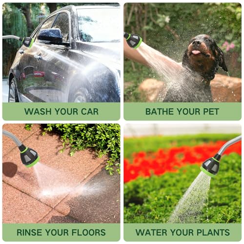 Watering Wand Heavy Duty,15-Inch Long Hose Nozzle Sprayer - size: 15 Inch