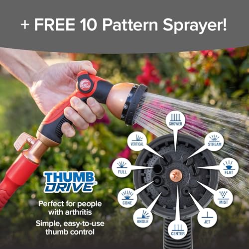 Pocket Hose Ballistic Double UV Edition 100 FT Expandable Garden Hose w/Pocket Pivot Swivel Connector, Anti-Burst Sleeve Reinforced w/Bulletproof Fiber, Lightweight, No-Kink, Compact, AS SEEN ON TV - size: 100 FT