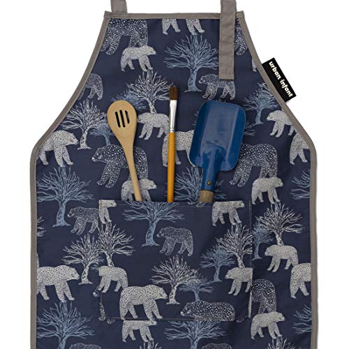 Urban Infant Little Helper Cooking Apron for Toddlers, Kids, Children - color: Bears, size: Medium (6 - 12 yrs), style: Non-personalized