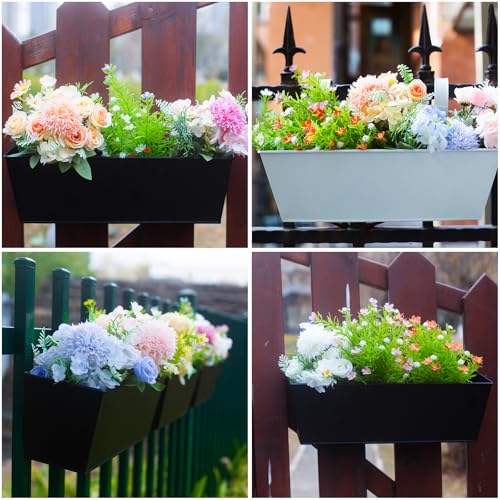 16 Inch Wall Hanging Planters for Outdoor Plants 3PCS