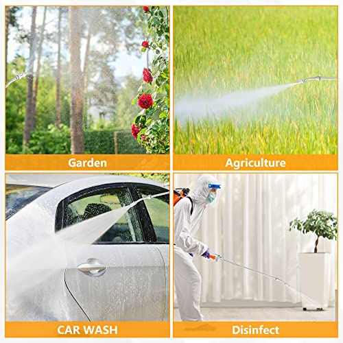 29"Sprayer Wand, Stainless Steel, Adjustable Nozzle, 3/8"Hose, 2 pack