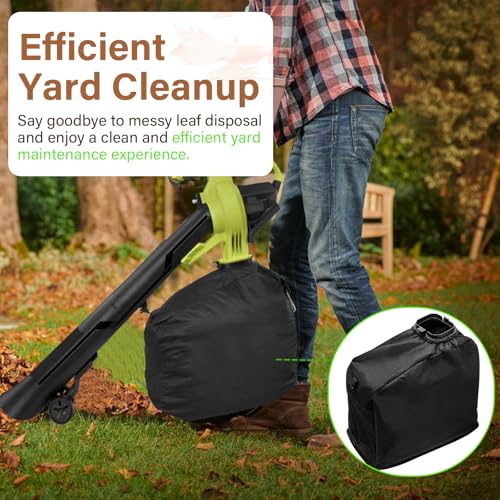 Leaf Vacuum Bag Replacement for Ryobi 40V Vac Attack Blower Parts 205110001