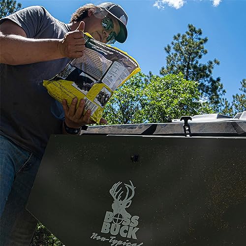 Boss Buck ATV Seeder Spreader with Wireless Control, 80 lb Capacity