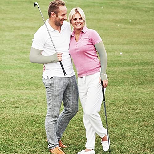 beister Arm Sleeves for Men & Women, UPF 50+ UV Sun Protection, Cooling - color: 3-pairs Grey