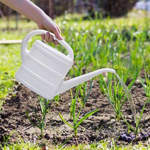 ZXJ Small Plant Watering Can - 1/3 Gallon - White - color: White