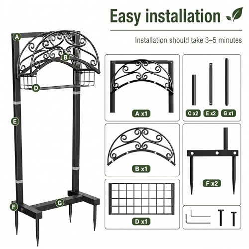 Garden Hose Holder β Freestanding Water Hose Reel Stand Heavy Duty Metal, Outdoor Hose Storage Rack for 150-160FT, Portable Water Hose Holder for Outside Yard Patio Lawn