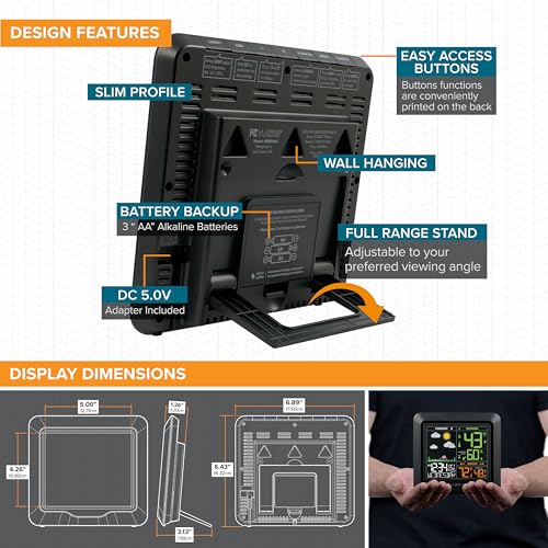 La Crosse Technology L78571 Wireless Color Forecast Station