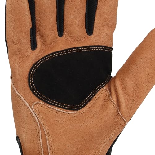Carhartt Men's High Dexterity Reinforced Secure Cuff Glove - color: Black Barley, size: Large