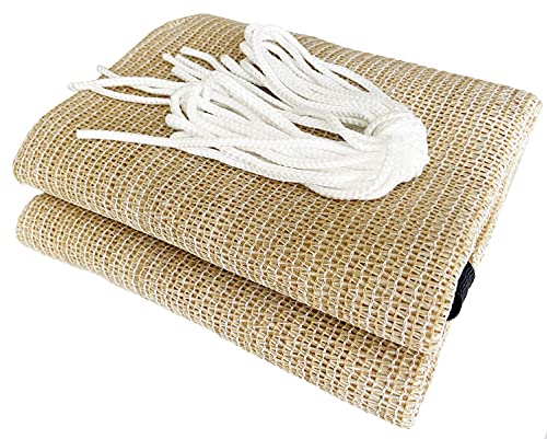Alion Home HDPE 50% Sun Block Garden Netting Mesh - Beige (6'x3'4'', Beige) - color: Beige, size: 6' x 3' 4''
